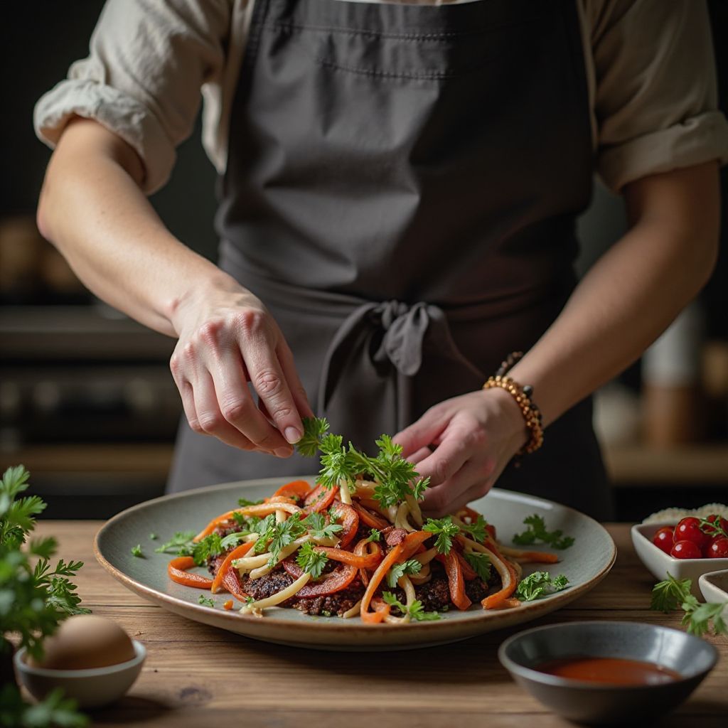 Food styling and composition